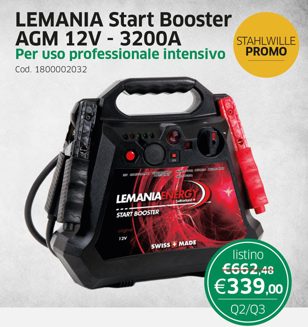 Lemania Start Booster AGM 12V - 3200A